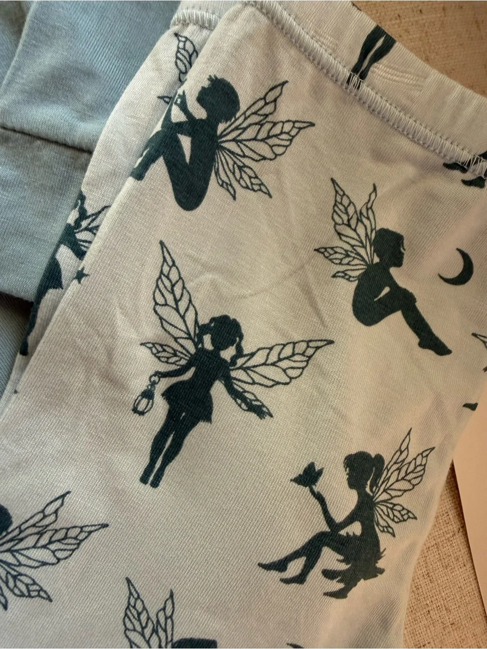 Kickee Pants Blue 'I Believe in Fairies' Pajama Set